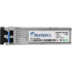 HPE Aruba R9Q44A kompatibler BlueOptics© SFP Transceiver für Singlemode Gigabit Highspeed Datenübertragungen in Glasfaser Netzwerken. Unterstützt Gigabit Ethernet, Fibre Channel oder SONET/SDH Anwendungen in Switchen, Routern, Storage Systemen und ähnlich (R9Q44A-BO)