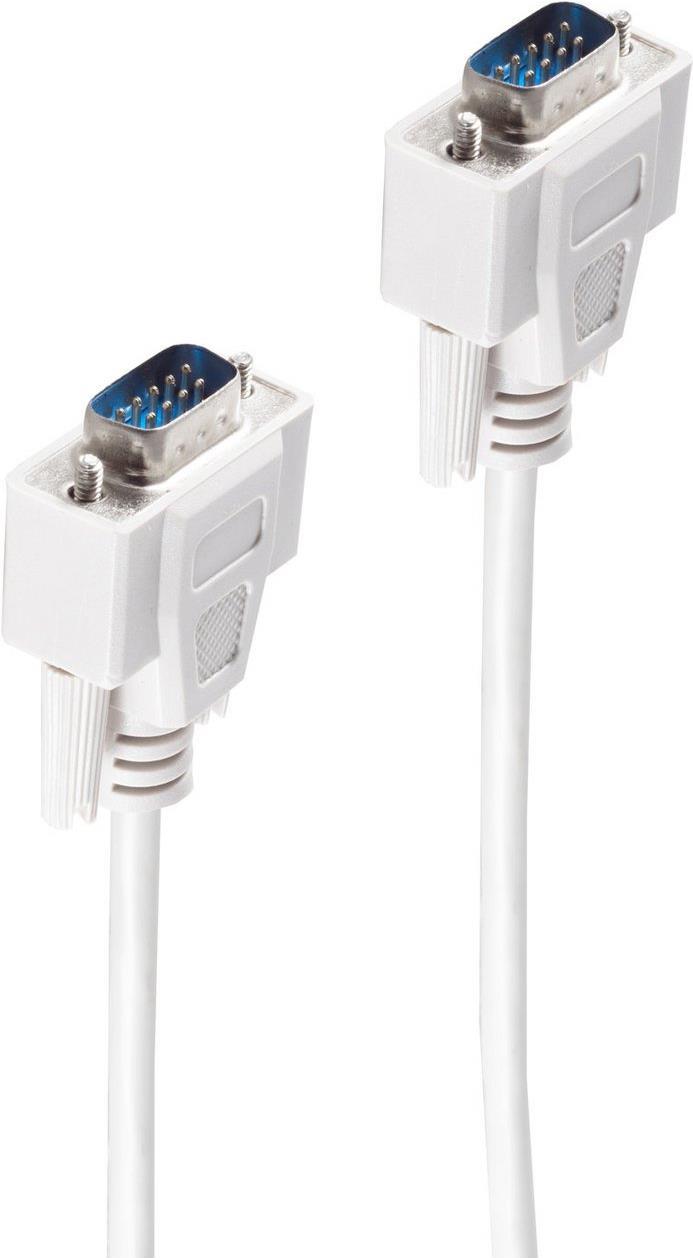 shiverpeaks ®-BASIC-S--SUB-D Anschlußkabel, 2 x 9-pol. Sub-D-Stecker, mit vergossenen Gehäusen, 1,8m (BS78041-2)