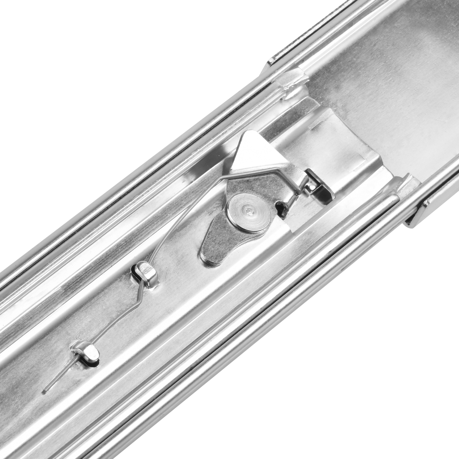SilverStone RMS08-20 Gleitschienenset Silber