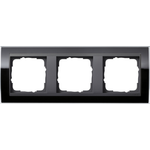 GIRA 0213738 Wandplatte/Schalterabdeckung Schwarz (0213738)