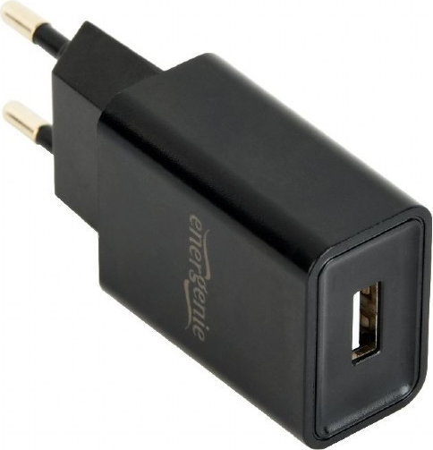 Netzladegerät für Smartphone ENERGENIE EG-UC2A-03 (USB, schwarz) (EG-UC2A-03)