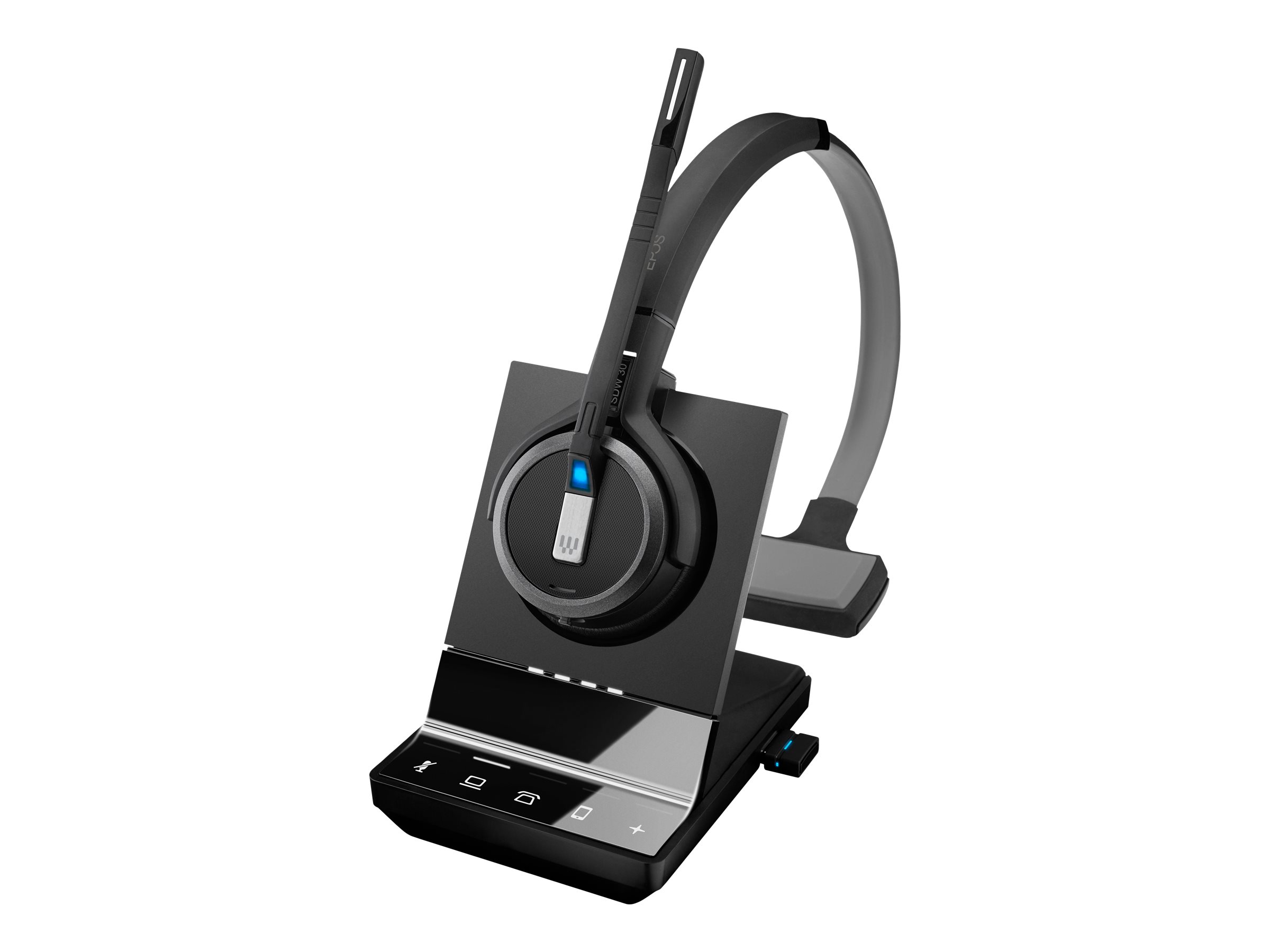 EPOS IMPACT SDW 5036 Kabelloses Mono DECT On-Ear Headset Schwarz