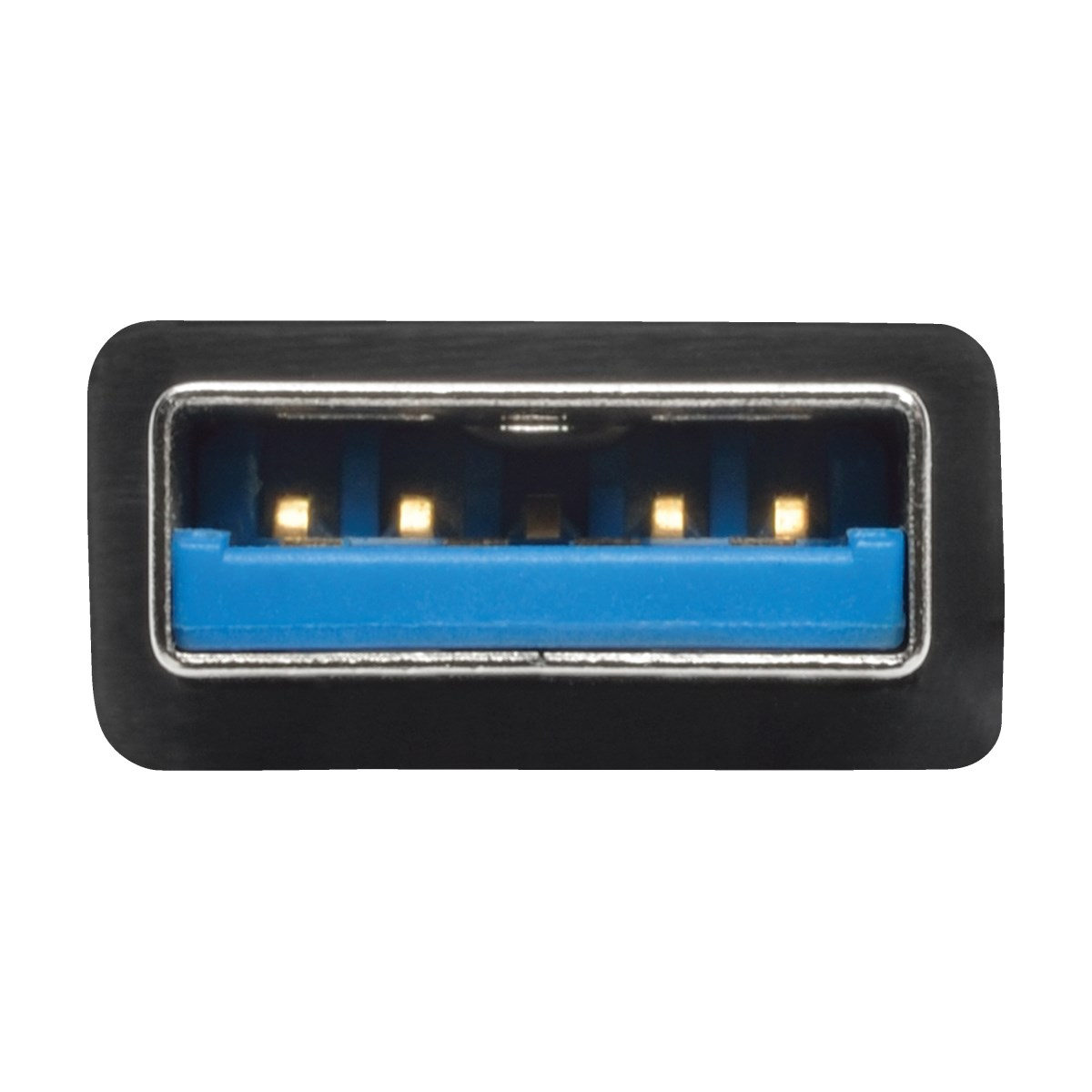 Tripp Lite U360-004-SLIM 4-Port Slim USB 3.0 Hub Schwarz