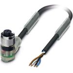 Phoenix Contact Sensor-/Aktor-Kabel Pole: 4 mit LED SAC-4P- 5,0-PUR/M12FR-3L Inhalt: 1 St. (1668302)