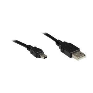 Alcasa USB 2.0 A/USB mini 0.15 m (3310-AM01)