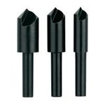 Bosch Accessories 2609255124 Kegelsenker-Set 3teilig 8 mm, 10 mm, 12 mm Werkzeugstahl Zylinderschaft 1 Set