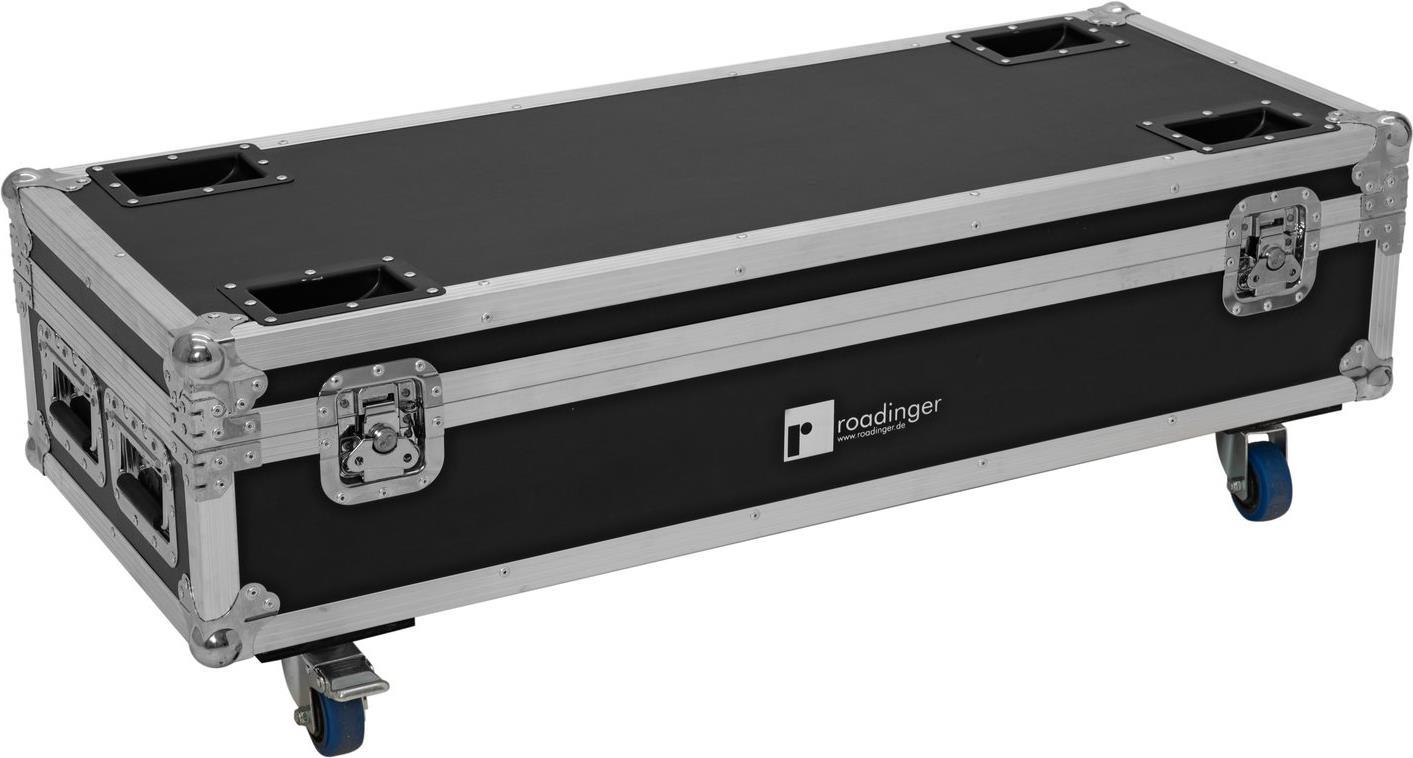 STEINIGKE SHOWTECHNIC ROADINGER Flightcase 8x AKKU UP-4 QuickDMX mit Ladefunktion (31005144)