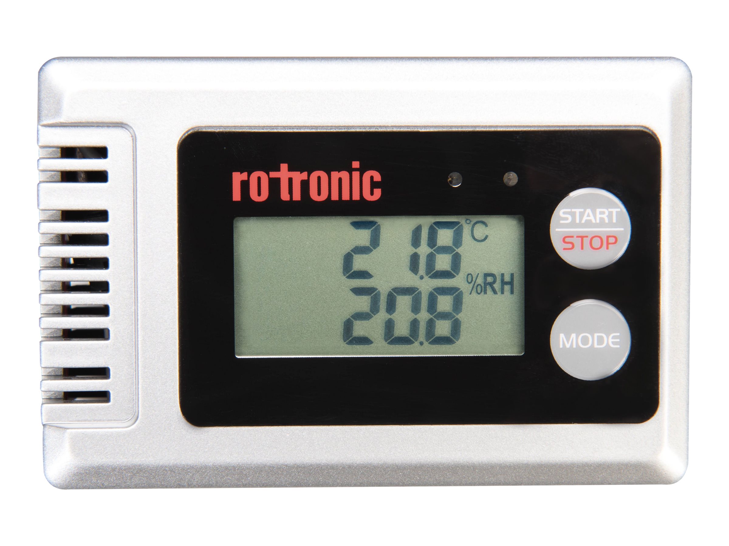 ROTRONIC HydroLog HL-1D Thermo-Hygrometer Datenlogger Schwarz, Weiß