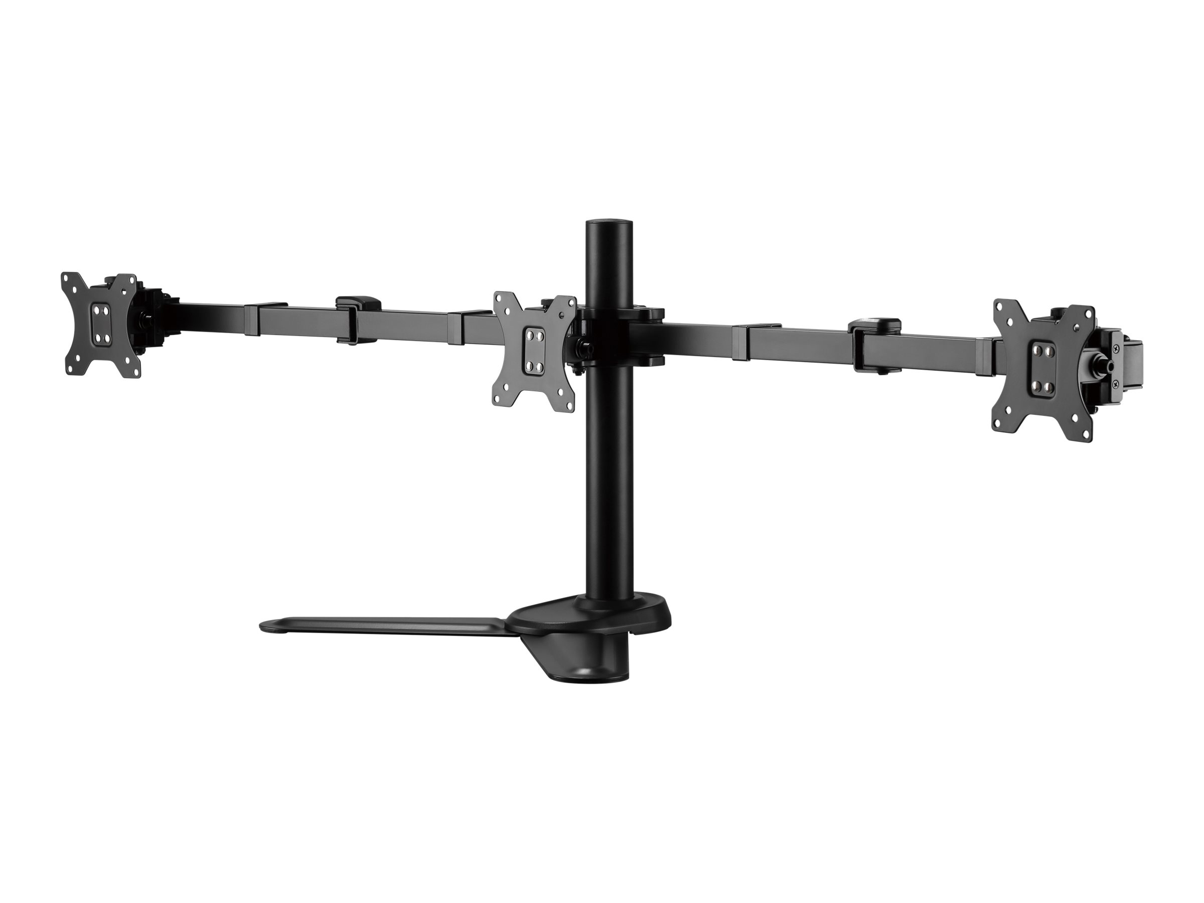Equip Pro Schreibtischhalterung für 3 Monitore 17"-27" bis 100x100 mm Schwarz