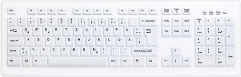 MEMBRANE / DE / WHITE / EXCHANGEABLE AK-C8100F serie medical Keyboard (AK-C8100-W/GE)