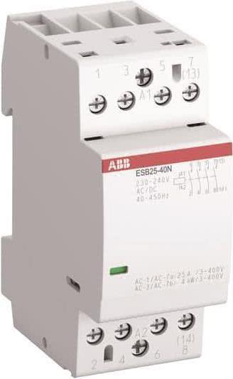 ABB ESB25-31N-06 Installationsschütz 3S/1Ö 230-240V AC/DC (1SAE231111R0631)