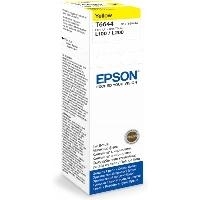 Tintenpatrone Epson T6644 gelb | 70ml | L100/L200/L300/L355 (C13T66444A)