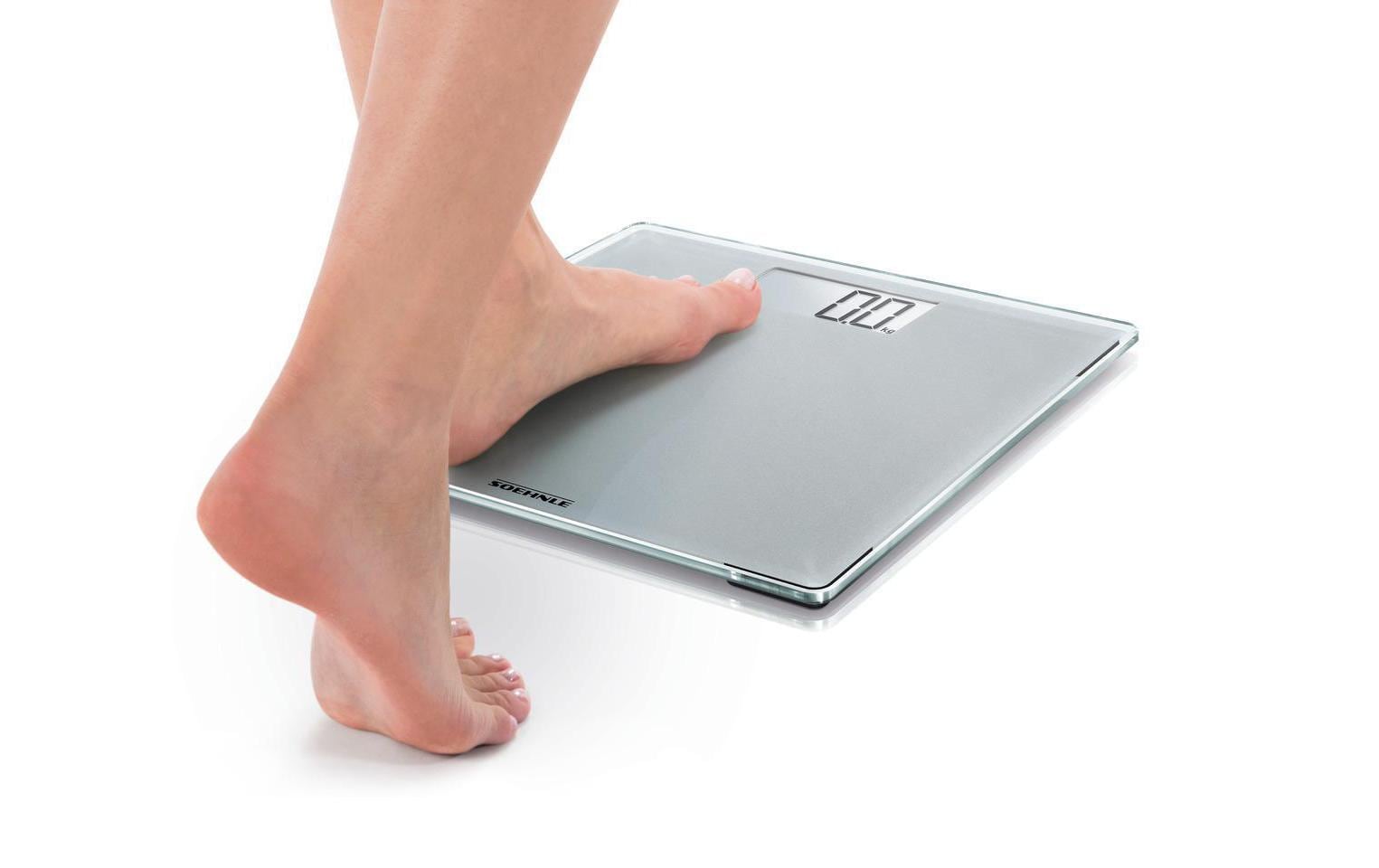 Soehnle Style Sense Compact 300 Elektronische Personenwaage 180 kg 100 g Silber