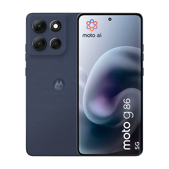 Motorola moto g86 5G Smartphone, 16,9 cm (6.67"), 8 GB RAM, 256 GB Speicher, Android 15, Dunkelblau (PB7L0103PL)