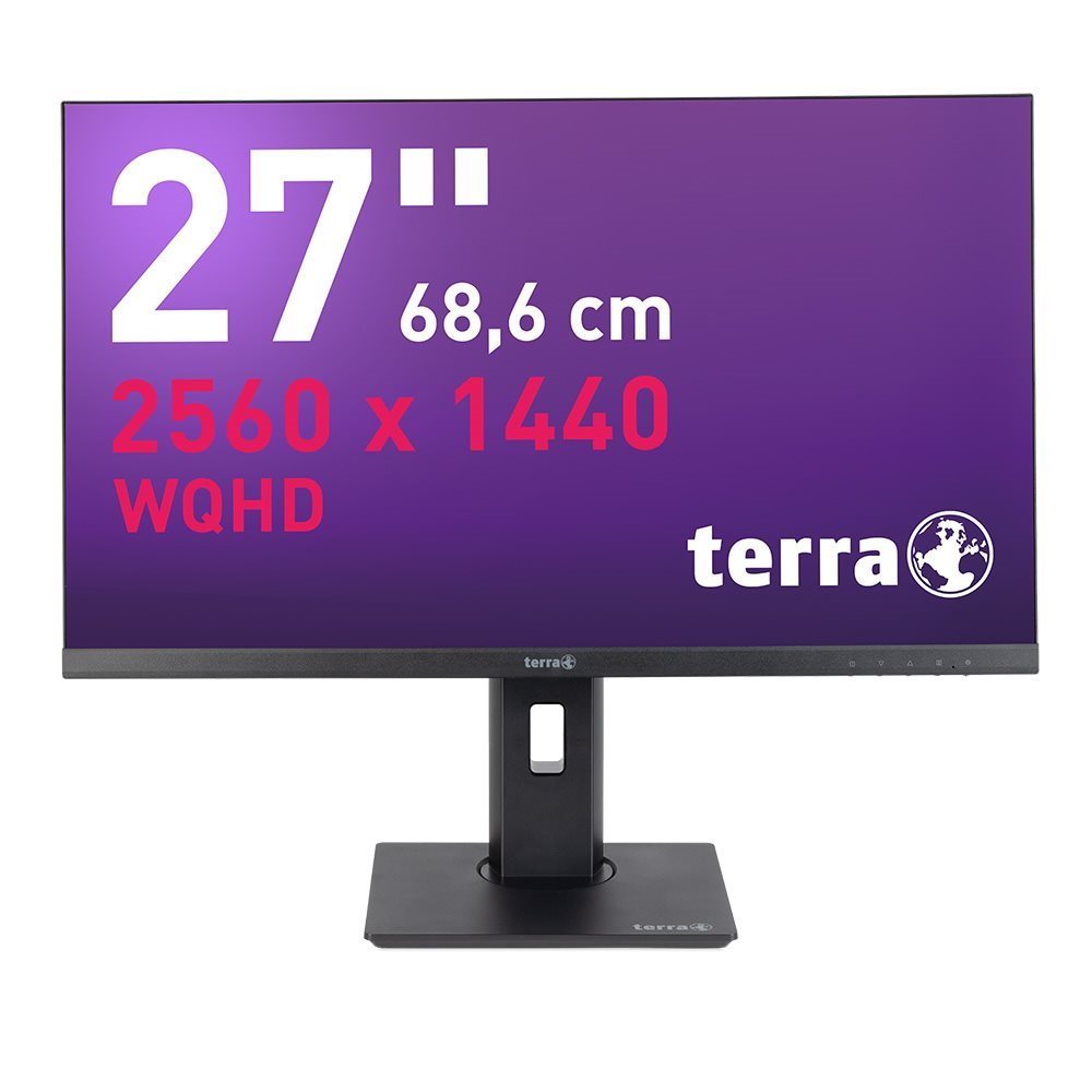 Wortmann AG TERRA 3030223 Computerbildschirm 68,6 cm (27") 2560 x 1440 Pixel Wide Quad HD LCD Schwarz (3030223)