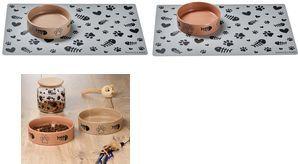 Ritzenhoff & Breker Katzen-Napfset MIKA CAT, 350 ml, braun robuster Keramiknapf aus Steingut, mit charmantem, - 1 Stück (322767)