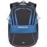 Riva NB Tasche Mercantour 15.6" schwarz/blau 5225 (5225 BLACK/BLUE)