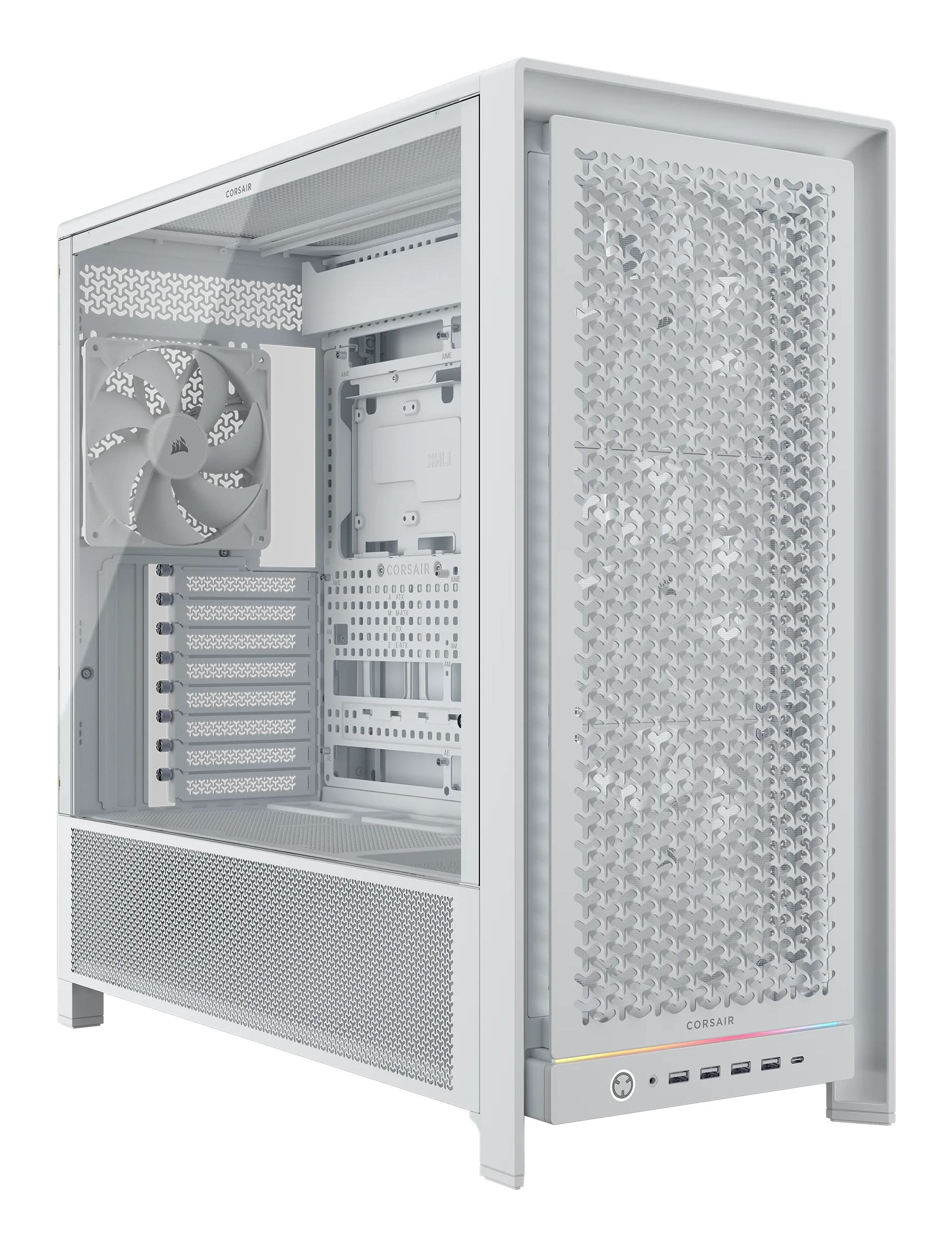 Corsair FRAME 5000D RS Midi Tower Weiß