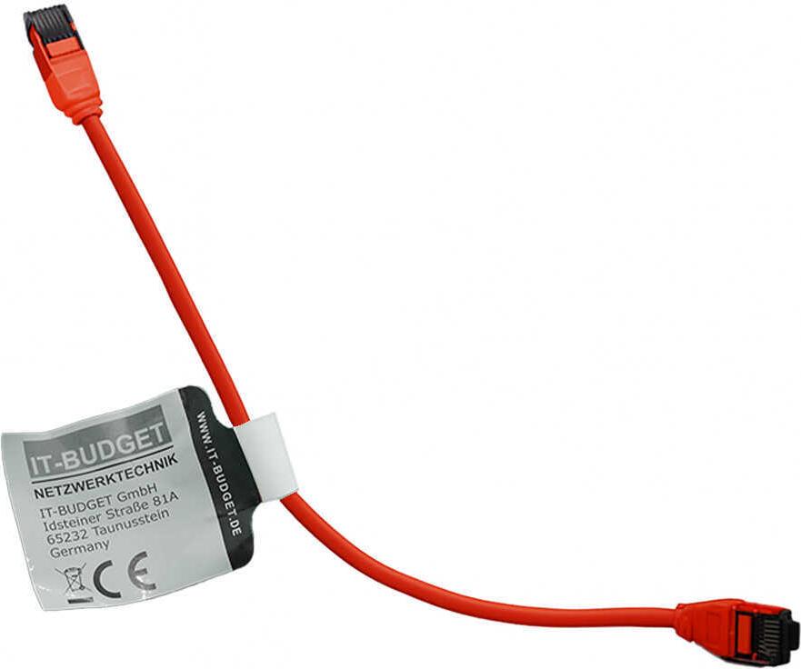 IT-BUDGET Vollkupfer Premium Patchkabel (90ITBSLIM81PK050R)
