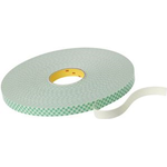 3M Scotchmount doppelseitiges Klebeband 4032, 15 mm x 66 m mit Polyethylen-Schaumstoffträger, dauerhaft klebend, - 1 Stück (40321566)