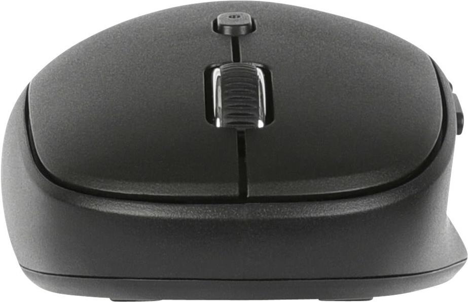 Targus Multi Device Midsize Comfort Maus kabellos Bluetooth 2,4 GHz 2400 DPI Schwarz