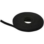 Lanview LVT-HL1015B. Typ: Kabelbinder mit Klettverschluss, Produktfarbe: Schwarz. Länge (mm): 5000 mm, Tiefe: 140 mm, Breite: 10 mm. Menge pro Packung: 1 Stück(e) (LVT-HL1015B)