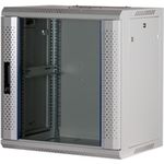 Rockstable 12 HE 19" Wandschrank mit Glastür in Weiß (RS19-6412W)