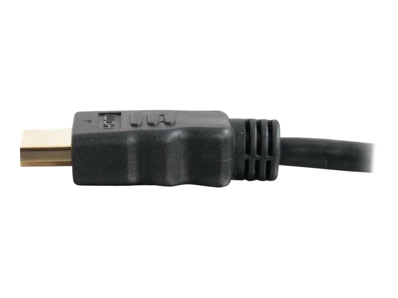 C2G HDMI-Kabel mit Ethernet 1,5 m High Speed Goldbeschichtet Schwarz