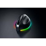Razer Pro Click V2 Vertical Edition Schwarz - Vertikale ergonomische kabellose Maus für (RZ01-05250100-R3G1)