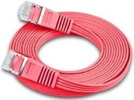 SLIM S6 01 RT - Cat.6 SLIM-Patchkabel, STP(PIMF), 0,1 m, rot (PKW-STP-SLIM-KAT6 0.1 RT)