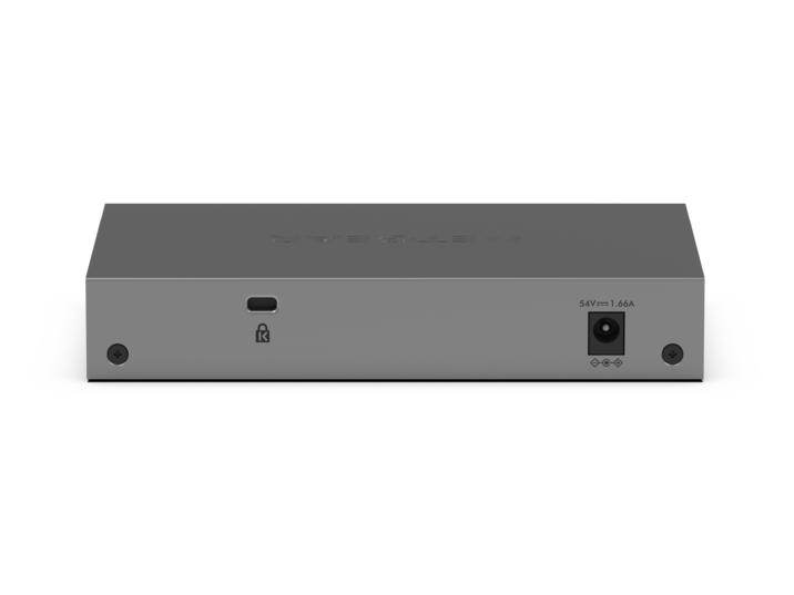 NETGEAR GS105PP Gigabit Switch 5 Ports PoE+ Grau