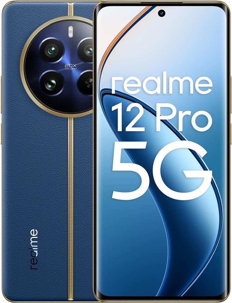 realme 12 Pro 17 cm (6.7") Dual-SIM Android 14 5G USB Typ-C 12 GB 256 GB 5000 mAh Blau ()