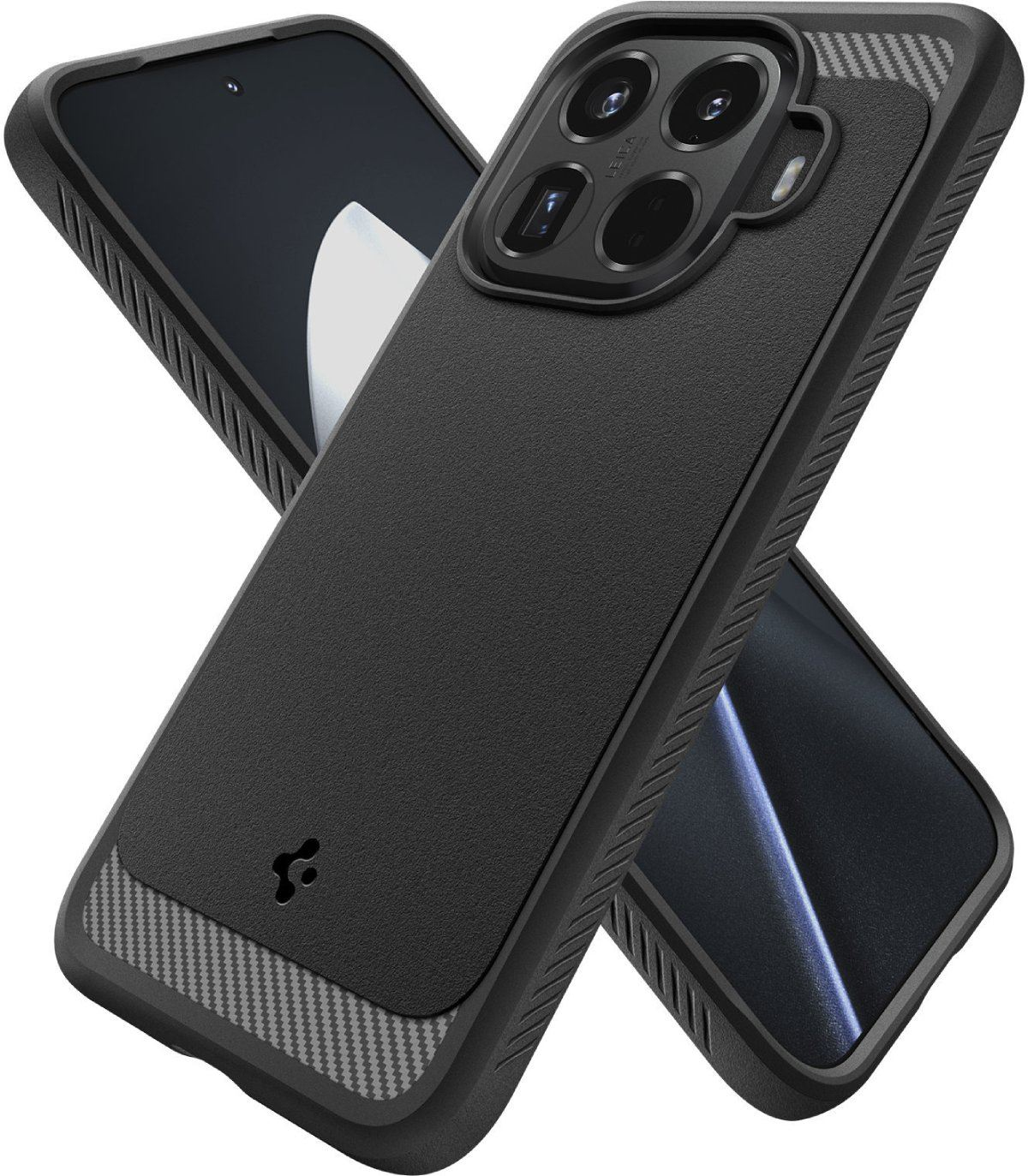 Spigen Rugged Armor Handyhülle für Xiaomi 15T Pro 6.83" Schwarz