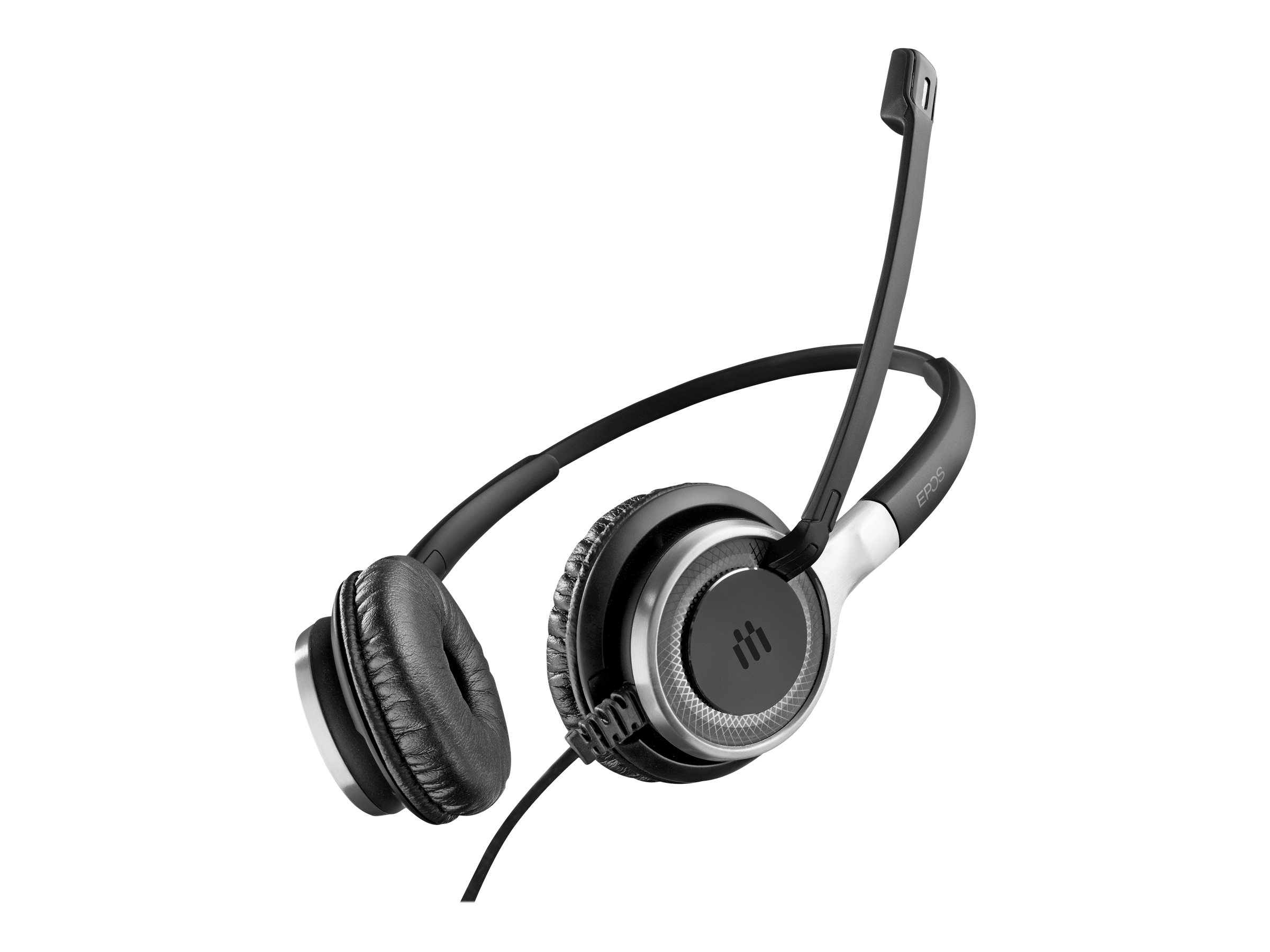 EPOS IMPACT SC 660 On-Ear Headset Easy Disconnect Schwarz, Silber