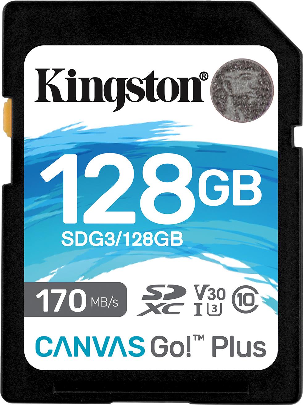 Kingston Canvas Go! Plus (SDG3/128GB)