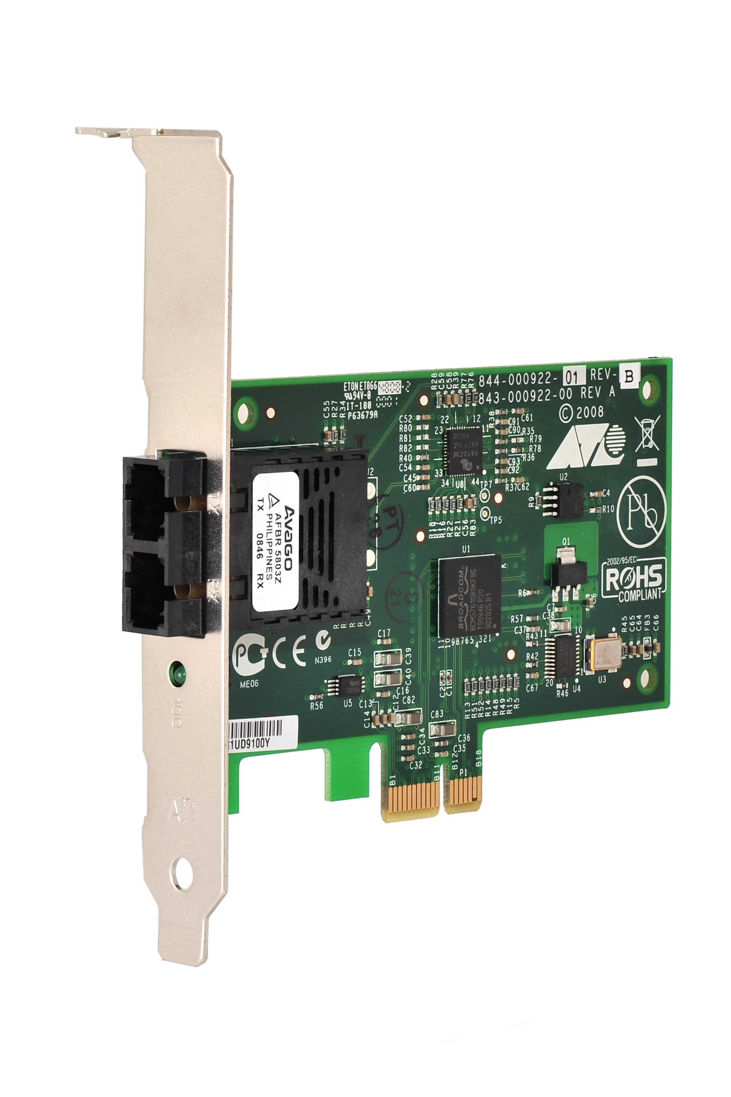 Allied Telesis AT-2712FX Netzwerkadapter PCIe Low-Profile 10/100 Ethernet