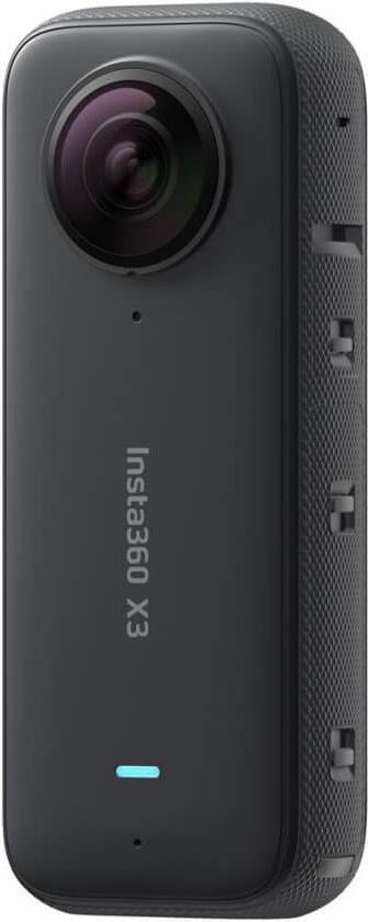 Insta360 X3 360°-Action-Kamera 72 MP 5K Ultra HD WLAN Schwarz