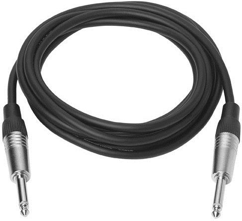 VivoLink PROAUDJACK1 1m 6.35mm 6.35mm Schwarz Audio-Kabel (PROAUDJACK1)