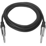 VivoLink PROAUDJACK1 1m 6.35mm 6.35mm Schwarz Audio-Kabel (PROAUDJACK1)