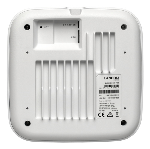 LANCOM LW-700 Wi-Fi 7 Access Point Dual-Radio bis 3,6 GBit/s 2,5 GE PoE Weiß
