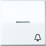 JUNG Wippe mit Lichtleiter AS591KO5KWW AS 500/A plus alpinweiss AS591KO5KWW (AS591KO5KWW)