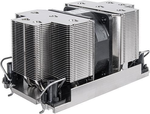 Silverstone SST-XE02-4677 Computerkühlsystem Prozessor Luftkühlung 6 cm Schwarz - Silber 1 Stück(e) (SST-XE02-4677)