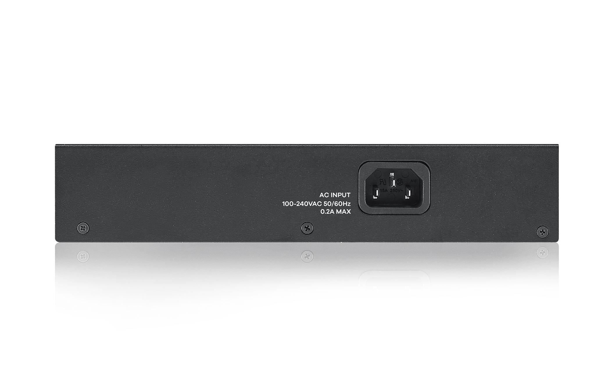 Zyxel GS1100 GS-1100-16 V3 Unmanaged Switch 16 Ports Gigabit Ethernet Schwarz