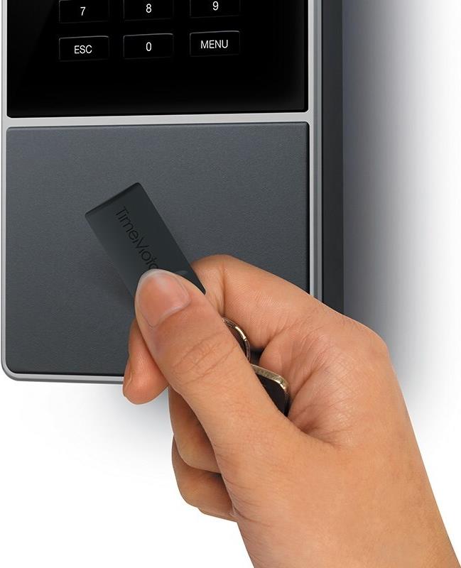 TimeMoto TM-616 Zeiterfassungssystem 2,8" TFT Schwarz
