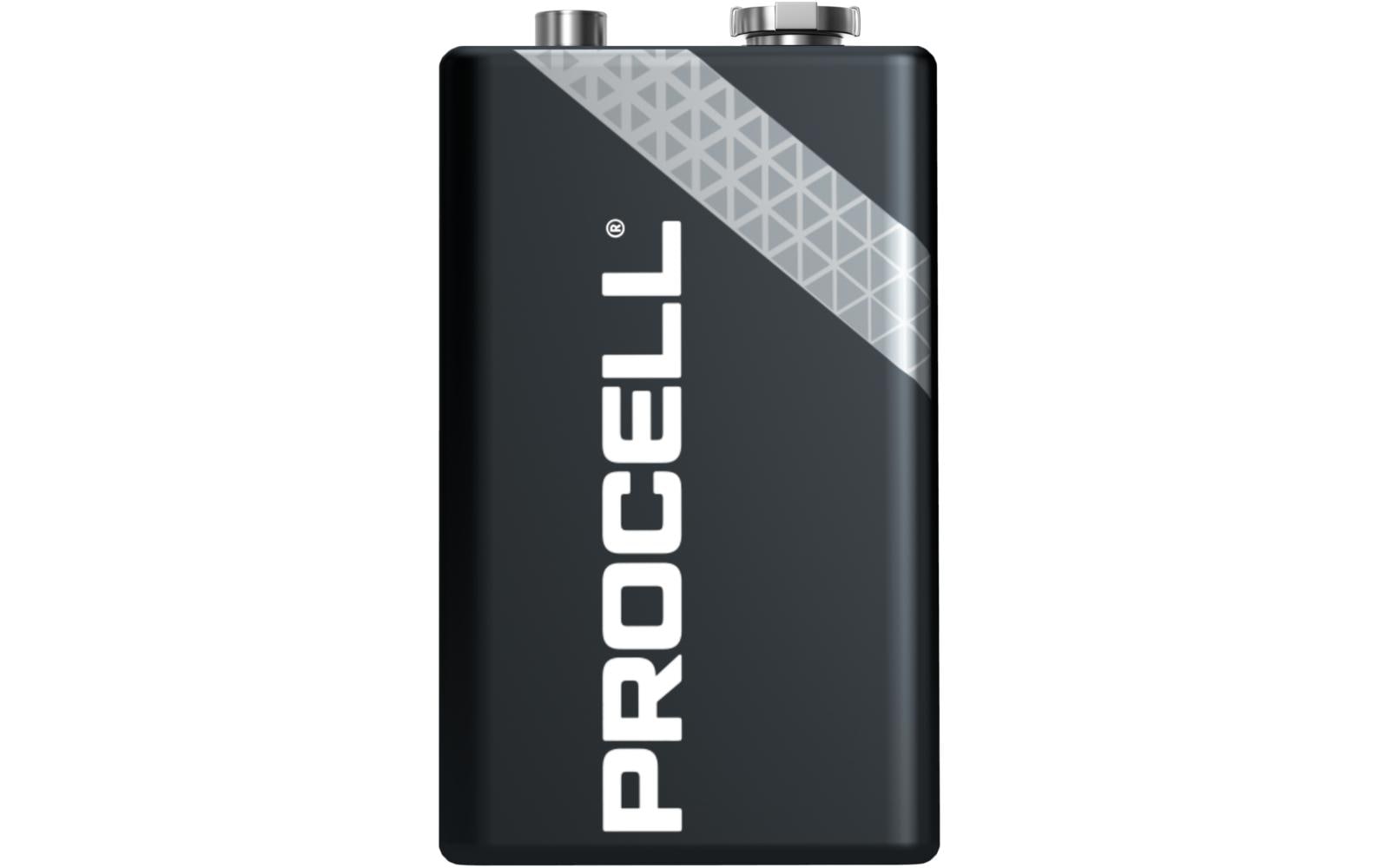 Duracell Alkaline 9V-Block Batterie 6LR61 628 mAh 10 Stück Grün