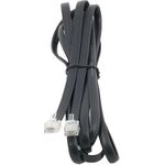 ARTDEV Kabel RJ12-RJ12 Anschlusskabel ca. 2m schwarz (KABEL-RJ12-RJ12-2M)