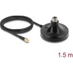 Delock Magnetischer Antennen Standfuß 1 x N Buchse zu 1 SMA Stecker ULA100 1 m outdoor (81492)