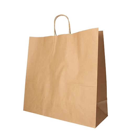 Papstar 88414 Papiertüte 350 x 350 x 140 mm Braun