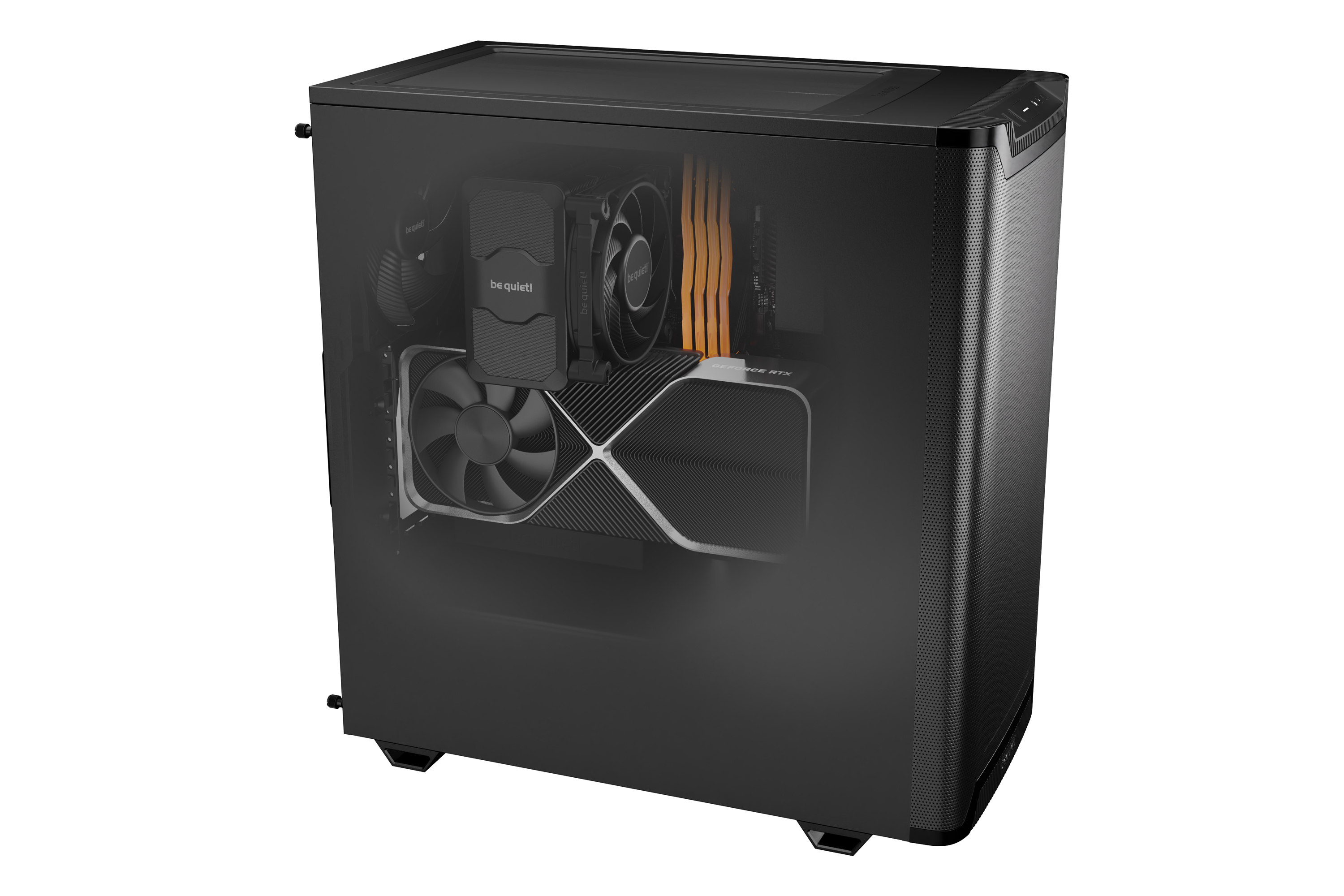 be quiet! Pure Base 501 Airflow Midi-Tower PC-Gehäuse ATX Schwarz