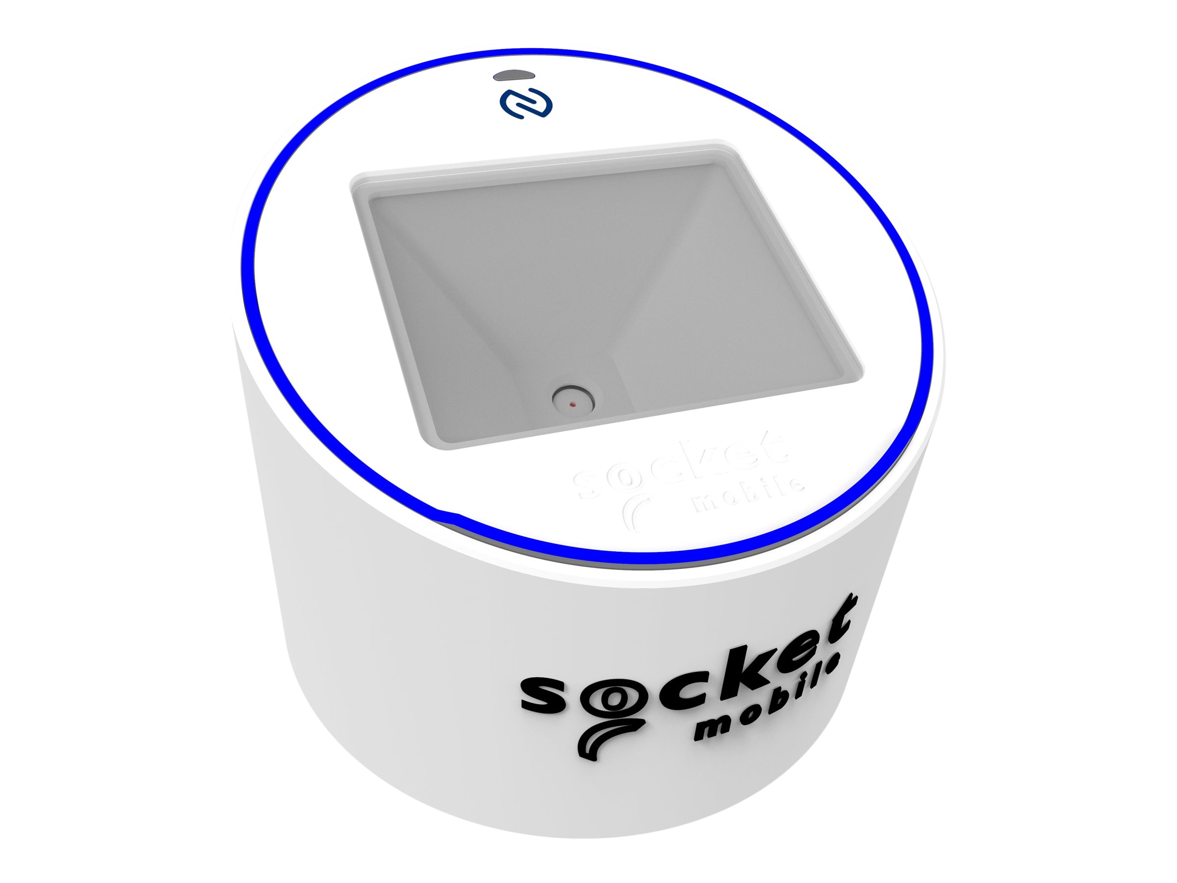 Socket Mobile SocketScan S370 Tragbarer Barcode-Scanner 2D-Imager Bluetooth 5.0 LE NFC Weiß